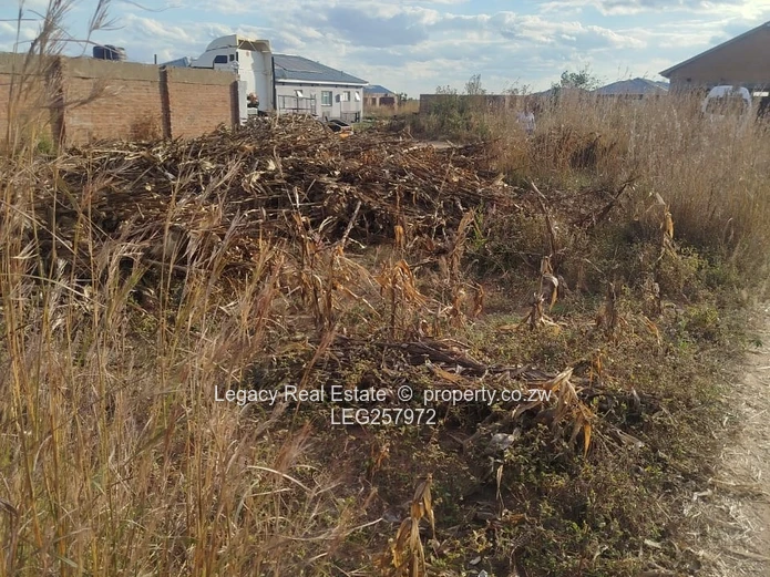 286 sqm Stand in Chivhu | Municipal Water & Gravel Road