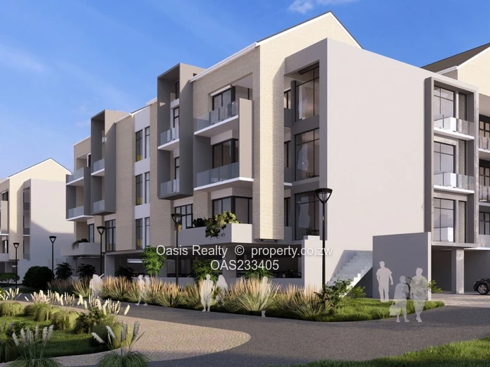 Oasis on the Heights 2 Beds Luxury Apartments For Sale in Victoria Falls