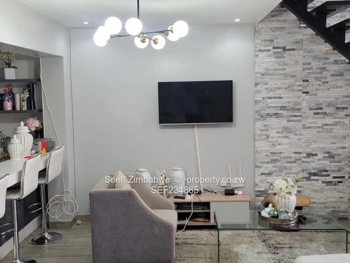 An exclusive double-storey cluster home in Highlands  with sectional title deed