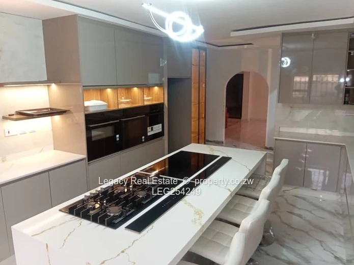 5-Bed Shawasha Hills Home — Modern Kitchen & Borehole