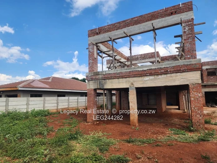 Unfinished 7-Bed Double-Storey Shell with Garage, Fairview