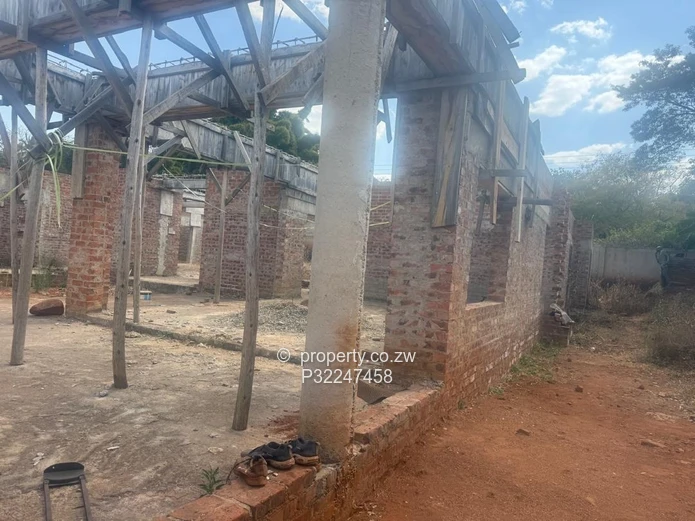 Incomplete house in Greystone Park 