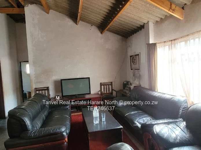 Budiriro Cabs House For Sale. 3 beds with bics (not complete). Toilet with shower. Skimmed inside