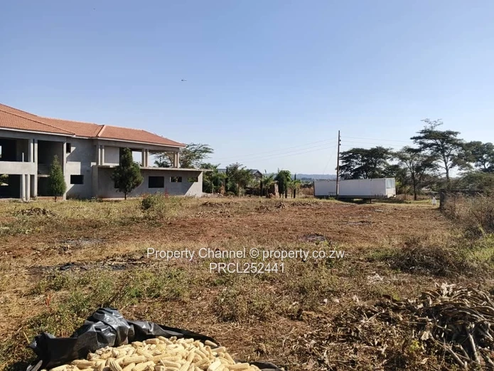 1915 m² Stand in Gletwin Park, Harare North — Tarred Road