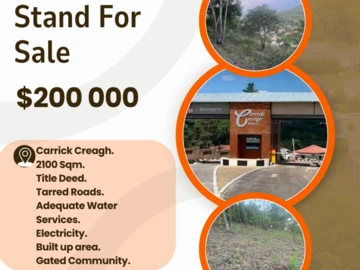 Carrick Creagh Stand For Sale