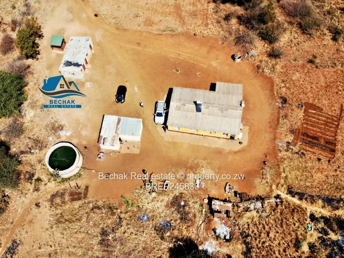 Aerial 15-Acre Upper Rangemore Stand - Main Rd Frontage