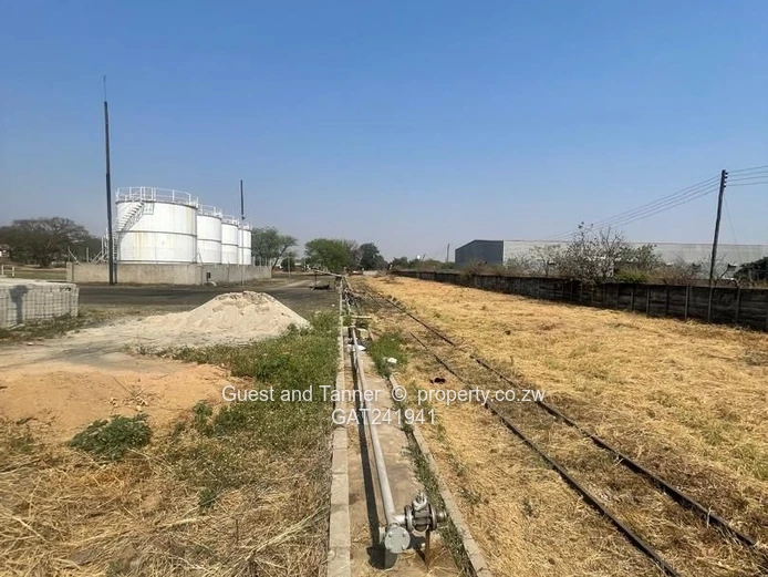 Bulawayo Donnington Fuel Depot with Executive Offices and Rail Infrastructure