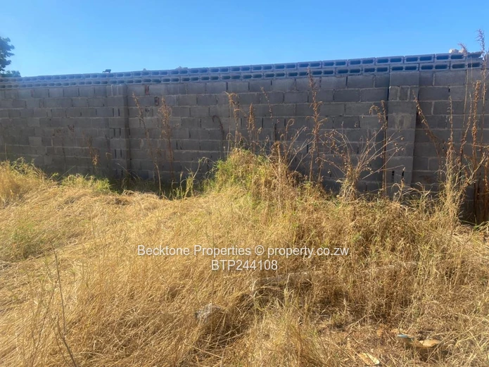 Spacious 2,420m² Walled Industrial Yard with Workshop — Bulawayo CBD