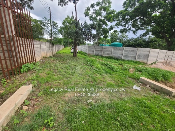 Prime Subdivision Stand For Sale – Waterfalls Near Zindoga Shops