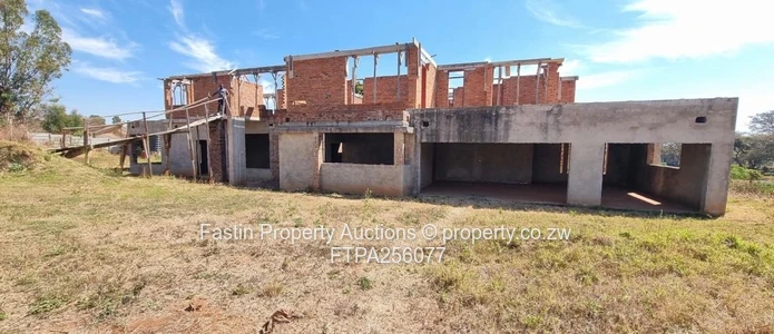Incomplete 7 roomed double storey house