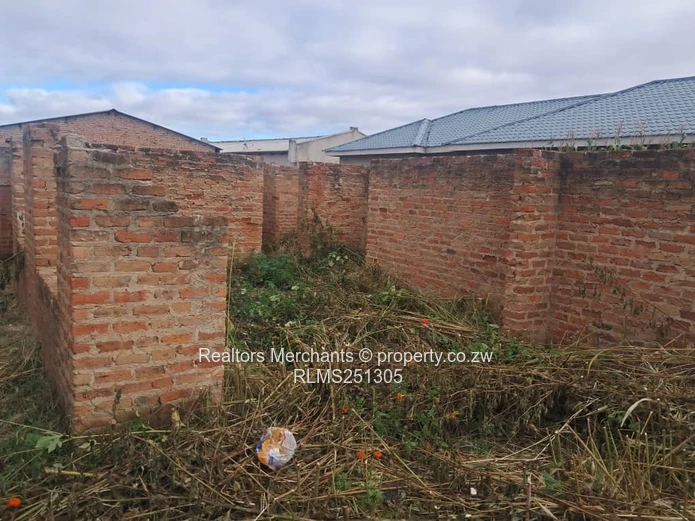 Chinhoyi Rusununguko Incomplete House For Sale