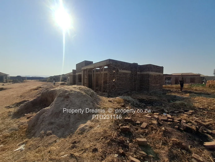 Incomplete 3 bedroom house, Flexible payment terms