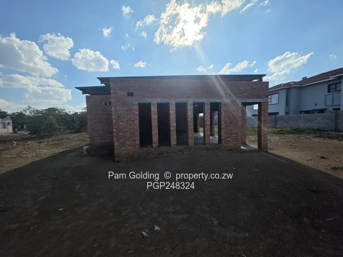 3-Bed Shell Home 1000m² in Parklands - Water & ZESA (Sole Mandate)