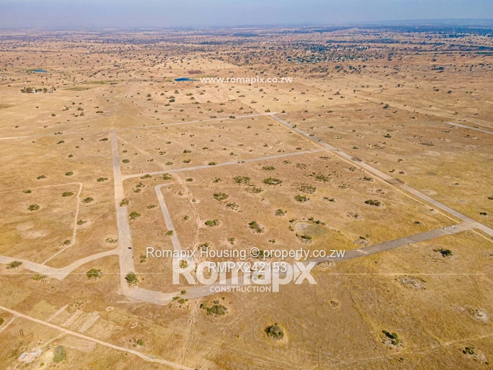Aerial 300m² Nyabira Stand — Tarred & Gravel Roads