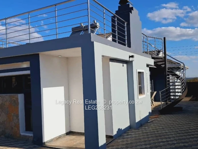 Contemporary 4-Bed Nyeredzi Ridge — Marble Floors & Borehole