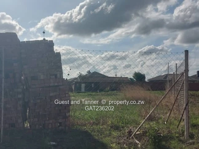 Sandton Phase 2 Stand for Sale – 1777m², ZESA, Fenced, Developer Cession