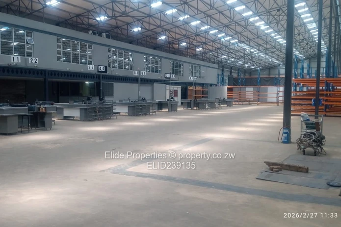 Warehouse for Letting in Harare North (Sole Mandate)