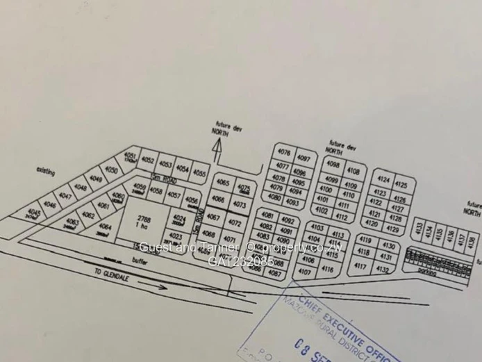 Commercial or Residential Stands for Sale in Concession Along Glendale Road – 2000m² Each