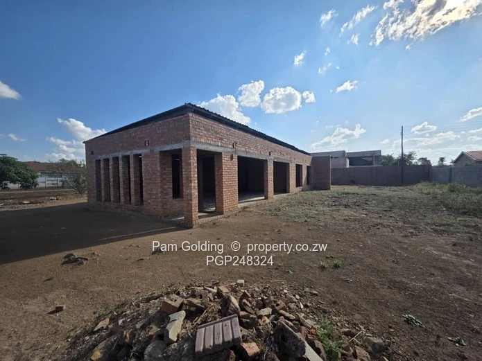 3-Bed Shell Home 1000m² in Parklands - Water & ZESA (Sole Mandate)