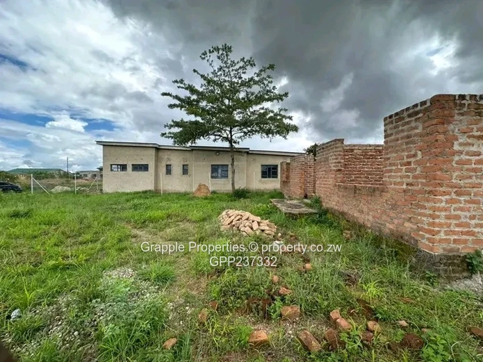 Murehwa -Nhakiwa Shops 60% complete House for sale (Sole Mandate)