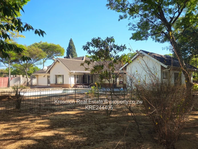 Marondera/winstonpark 5-Bed Home on 4250m² 