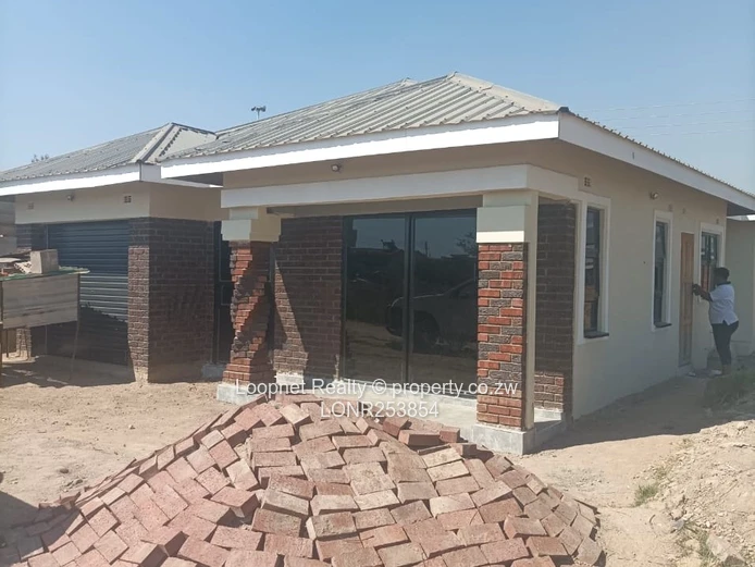 New 3-Bed Tiled House with Garage & Garden in Budiriro