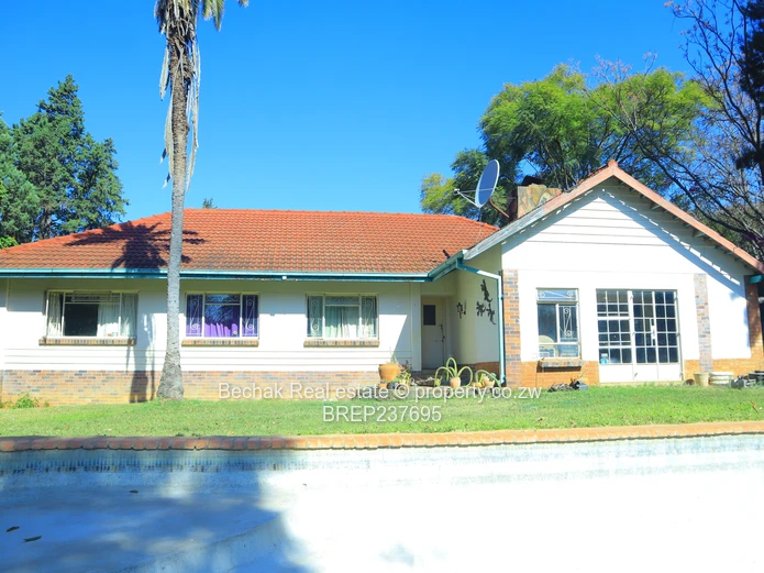 Hillside, Bulawayo: 3BR on 4,047m² — Pool & Borehole