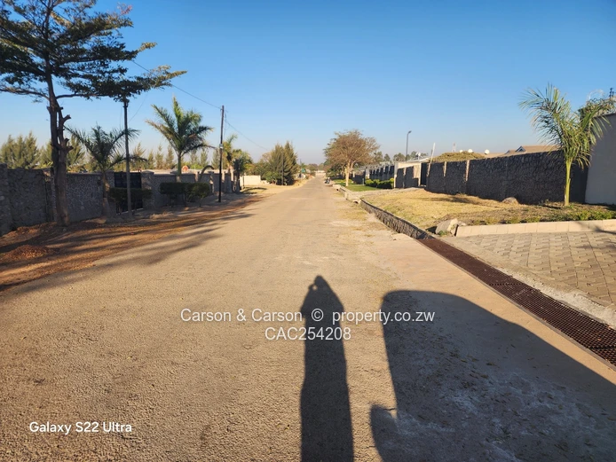 2000m² Waterfalls Stand — Tarred Main Road, Walled Plot