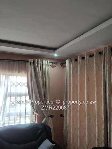 Three bedroom house for sale at Aspindale park, for USD120000. Walled and gated in a gated community (Sole Mandate)