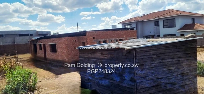 3-Bed Shell Home 1000m² in Parklands - Water & ZESA (Sole Mandate)