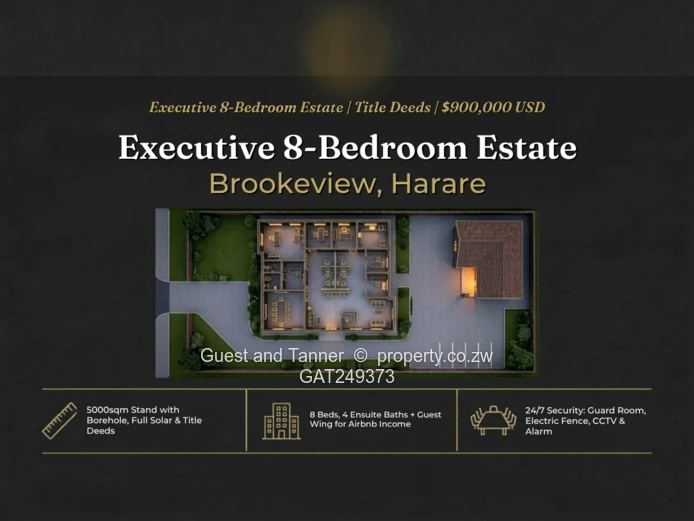 Executive 8-Bedroom Estate | Brookeview | 5000Sqm | Title Deeds 