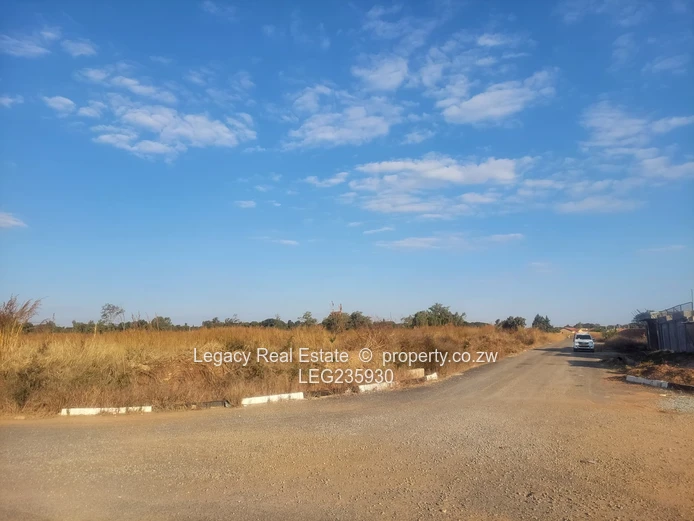 Waterfalls prospect serviced stands with Tarred Roads,Sewer Line and ZESA.