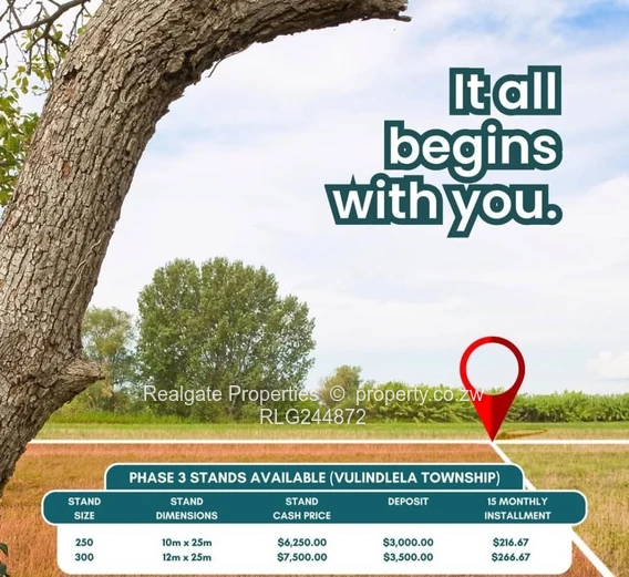 Vulindlela Stands 250Sqm And 300Sqm (Lower Rangemore) 