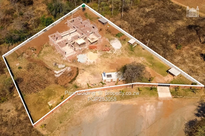 Incomplete 4-bed House with a Good Borehole (Sole Mandate)