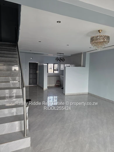 3-Bed Modern Flat with Borehole in Rainham, Harare West