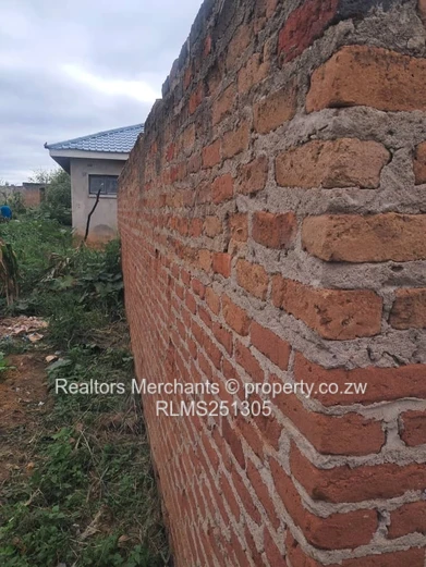 Chinhoyi Rusununguko Incomplete House For Sale