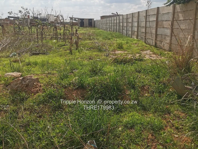 Walled 1,200 m² Commercial Plot — Damofalls Main Rd