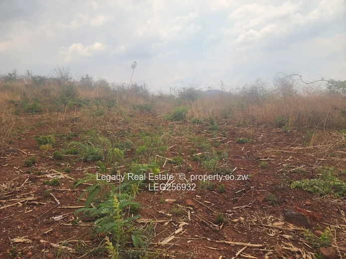6358 m² Bindura Commercial Land — Red Soil, Gravel Road