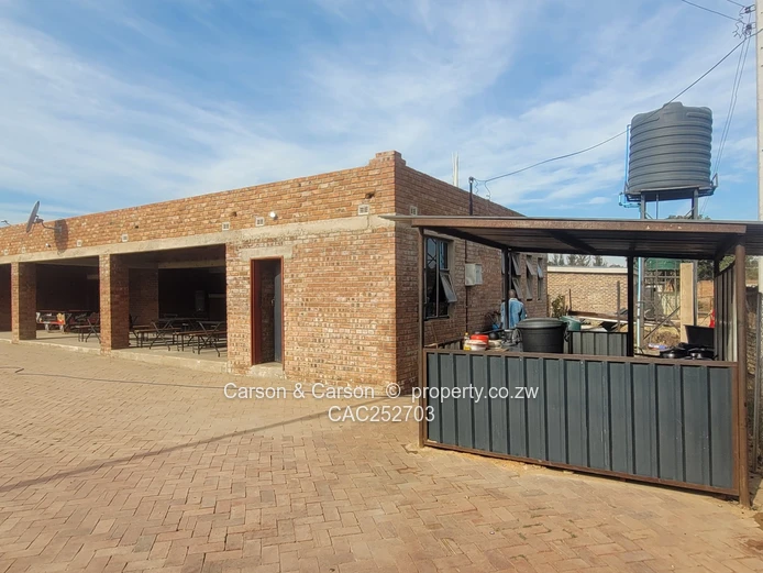 A single storey commercial building strategically lacated in the heart of Mabvuku