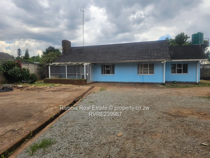 3 Beds Belvedere — Walled, Verandah, ZESA & Water