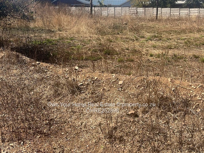 450 m² Buildable Stand in Tynwald, Harare West