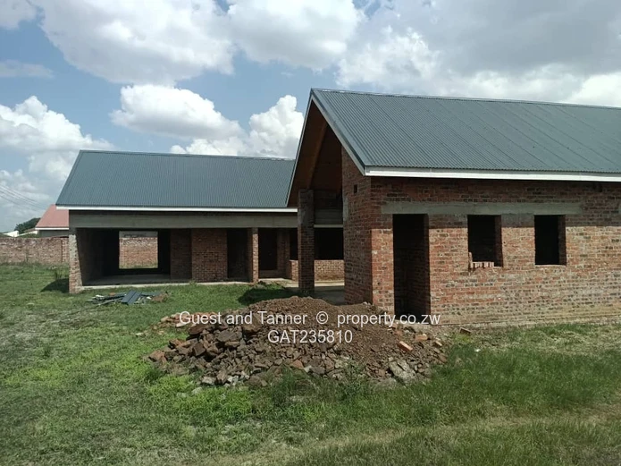 Incomplete 4-Bedroom House for Sale in Belvedere, Harare – Title Deeds Available