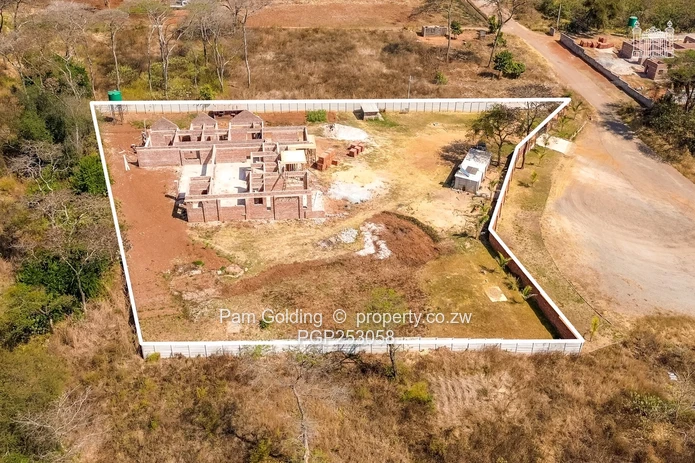 Incomplete 4-bed House with a Good Borehole (Sole Mandate)