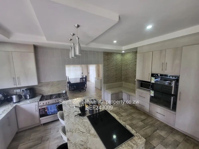 Mandara 5-Bed on 4869m² — Granite Island Kitchen & Borehole