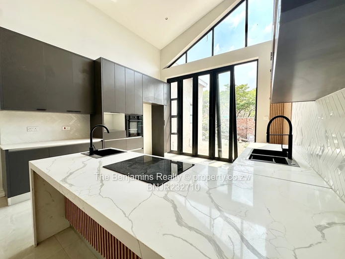 Semi - detached duplex apartments 