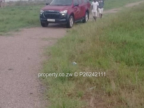 A  vacant 1500 square meter stand for sale in Hunters rest  along Masvingo road