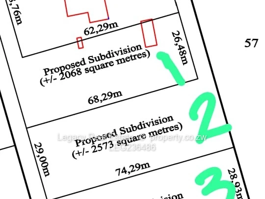 Prime Subdivision Stand For Sale – Waterfalls Near Zindoga Shops
