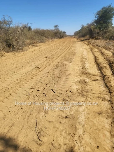 1200 m² Stand Kwekwe — Cleared Plot with Access Road