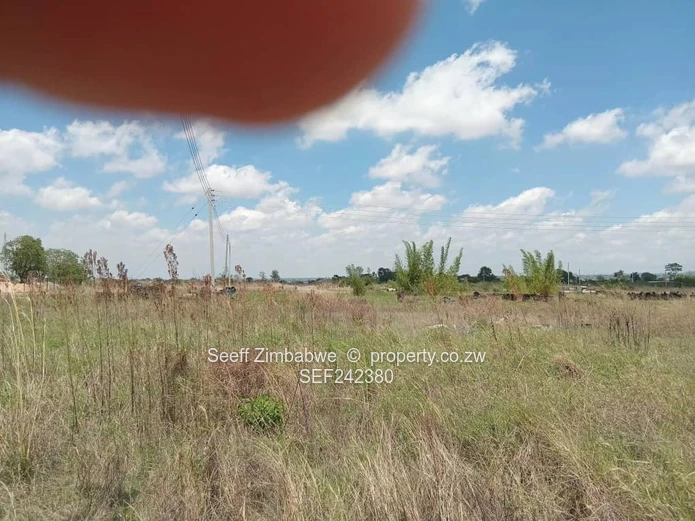 Serviced 800m² Stand in Tawona Gardens Ruwa 