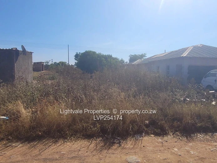 Vacant stand in Glen View Extension  (Sole Mandate)